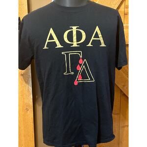 Alpha Phi Alpha Men's XL Black T Shirt GUC